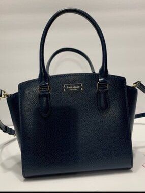 Kate Spade Jeanne Satchel/Crossbody Navy Blue